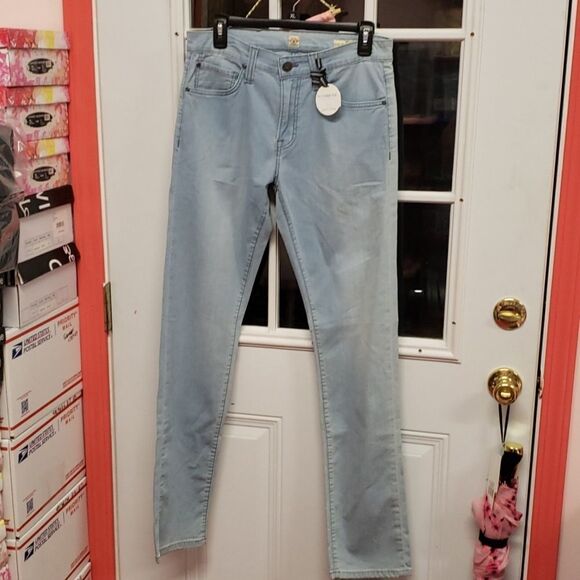 Agave Rocker The Slim Straight West Coast Luxury Jeans Sz 30/32 NWT - Picture 2 of 10